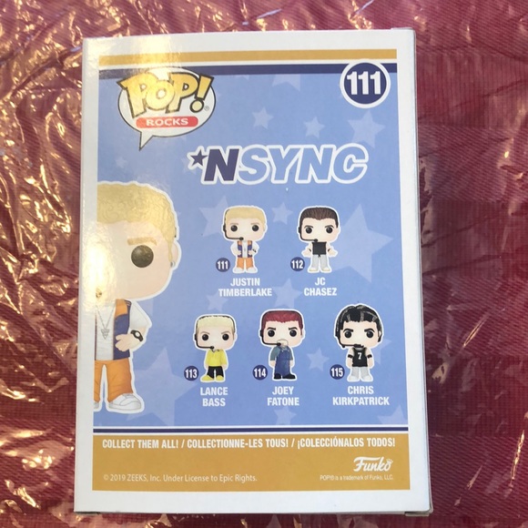 💫 3 for 30 💫 Justin Timberlake N’Sync Funko Pop - Picture 3 of 3
